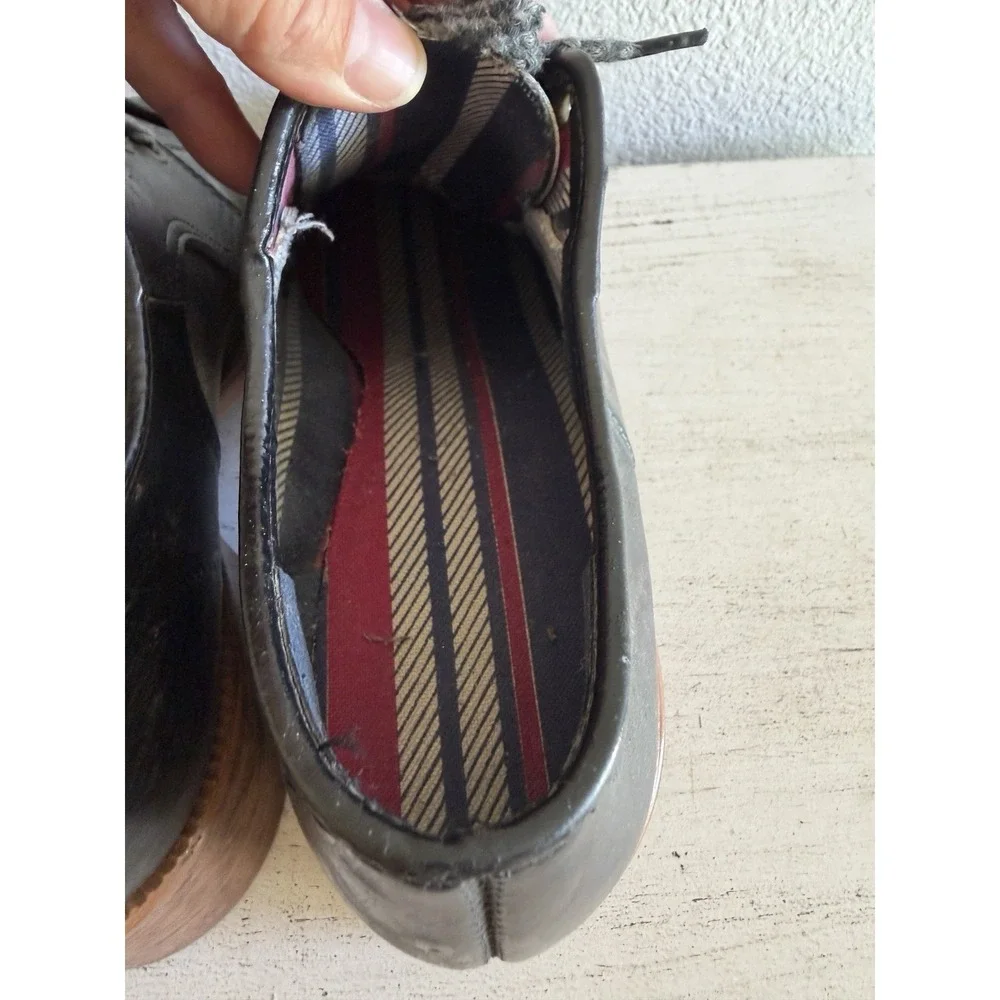 Oxford Two Tone Round Toe Lace Up Swing Shoes for Women Vintage-read See Picture